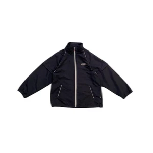MICHIKO LONDON Sports Jacket Retro Zip Black Mens Medium - Picture 1 of 7