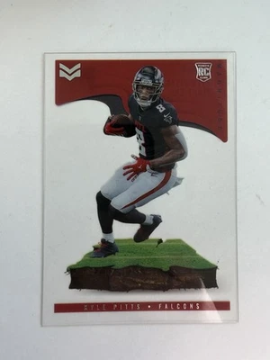 2021 Panini Chronicles Magnitude Kyle Pitts Rookie Atlanta Falcons RC Acetate - Image 1 of 3