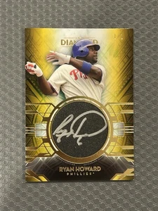 2021 Topps Diamond Icons Ryan Howard 1/1 AUTO Silver Platinum 1 OF 1 Phillies - Bild 1 von 2
