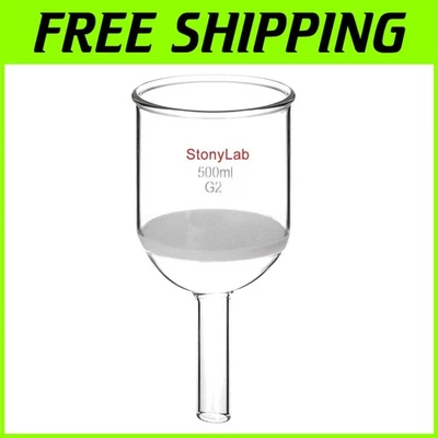 500ml Buchner Funnel with Medium Frit - Image 1 of 4