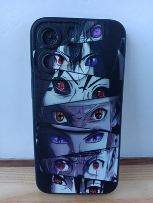Funda Protectora Naruto Eyes Anime Uzumaki iPhone 13 Pro Foto 1 de 3