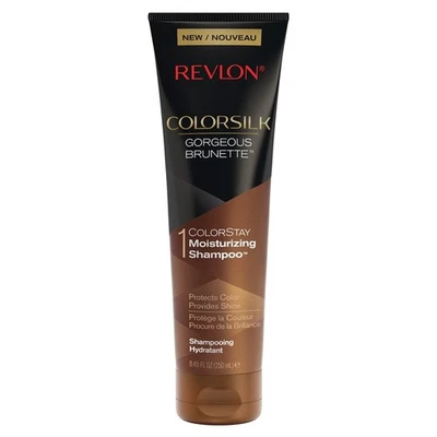 Revlon Colorsilk Gorgeous Brunette Shampoo 8.45Oz Moisturizing Color Care - Image 1 of 3
