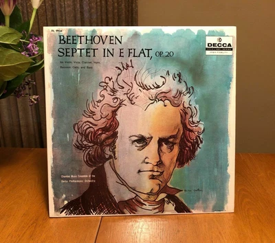 BEETHOVEN Septet E FLAT OP 20 BERLIN PHILHARMONICA ORCHESTRA DL9934 DECCA 1965 Foto 1 de 4