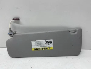 07-11 BMW 335xi 335i 328i 328xi E90 Sedan Passenger Right Sun Visor Gray Vinyl - Picture 1 of 8