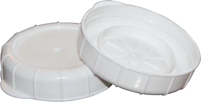 Стеклянные крышки для молочных бутылок - упаковка 12 шт. - подходят только для молочных бутылок 48 мм (1,87 дюйма) - Изображение 1 из 4