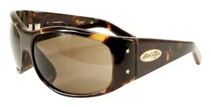 BRAND NEW Black Flys Sunglasses FLY NO. 9 TORTOISE BROWN LENS LIMITED EDITION - Picture 1 of 2