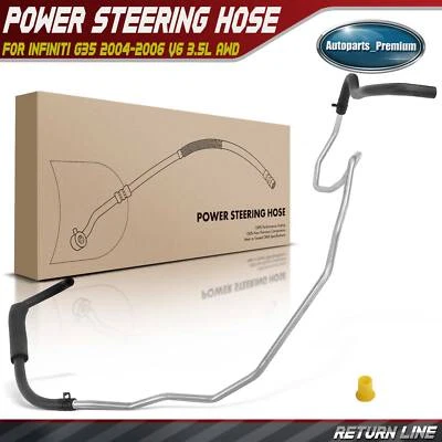 Power Steering Return Line Hose Assembly for Infiniti G35 2004-2006 V6 3.5L AWD - Image 1 of 4