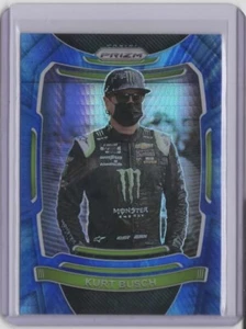 Panini Prizm Prizms Hyper Blue 2021 y Carolina Blue #26 Kurt Busch - Imagen 1 de 2