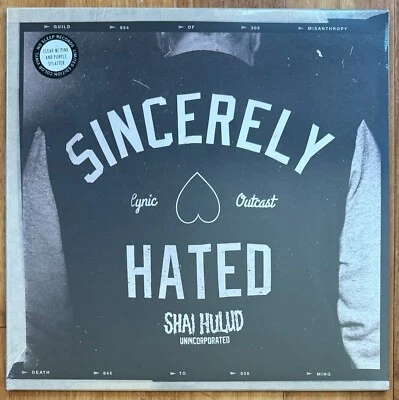 SHAI HULUD Just Can't Hate Enough NEW Splatter Vinyl 12" EP /800 poison the well - Image 1 of 3
