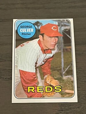 1969 Topps George Culver #635 Cincinnati Reds   (A) - Image 1 of 2