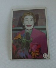 1966 TOPPS BATMAN NON-SPORTS CARD THE JOKER ROOKIE RC #51 BAT LAFFS CESAR ROMERO