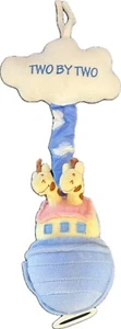 New Kids II Noah's Ark Two by Two Giraffe Plush Crib Musical Pull Toy 1999 Tags - Picture 1 of 12