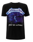 Metallica Ride the Lightning Album Thrash Metal Official Tee T-Shirt Mens Unisex