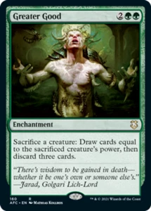[1x] Greater Good Near Mint, English Forgotten Realms Commander MTG Magic - Picture 1 of 1