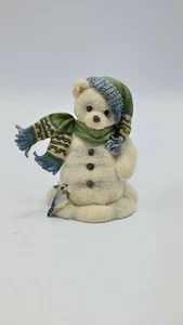 CHERISHED TEDDIES VINTAGE 1997 SANTA EXPRESS SNOW BEAR, WINTER, BIRD 269905 - Picture 1 of 12