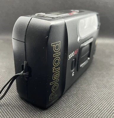 Polaroid 3000AF Panoramic 35mm Film Point & Shoot Camera Vintage TESTED - Image 1 of 4