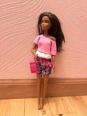 Barbie Fashionistas Muñeca Afroamericana 1990 Cabeza 2015 Cuerpo Foto 1 de 4