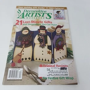 Decorative Artists Holiday Snowmen Magazine Painting December 2002 - Picture 1 of 11