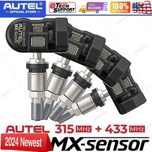 2025 Autel MX-Sensor Universal TPMS Tire Pressure Sensor 315MHz & 433MHz 2in1 x4 - Picture 1 of 12