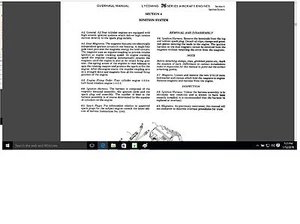 Cessna 172 N Lycoming serie 76 revisión motor n manual de piezas - Imagen 1 de 2