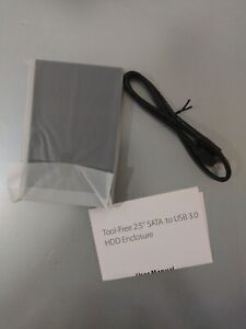 Syba SY-ENC25057 IOCrest USB 3.0 to SATA 2.5" Hard Drive External Enclosure Case