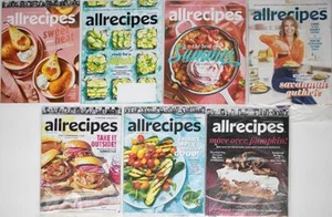 ALLRECIPES MAGAZINES LOT 7 ISSUES 2023 2002 THANKSGIVING ALL RECIPES SEALED - Imagen 1 de 1