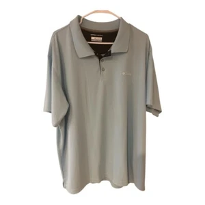 Columbia Men's Blue Polo Shirt - Picture 1 of 3