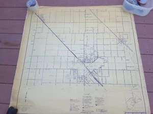Lot 7 Vintage 1960s Stanislaus County Road Maps Cali History Automotive Transpor - Picture 1 of 12