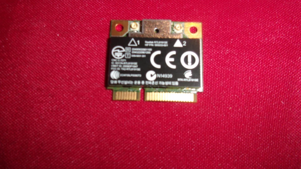 Compaq CQ62 Karte Wifi 593533-001 / Wlan-Karte Realtek RTL8191SE - Bild 1 von 1