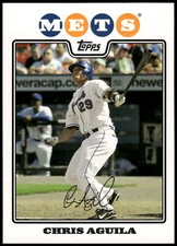 2008 Topps Updates & Highlights #UH281 Chris Aguila New York Mets