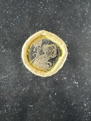 China 10 Yuan Coin 2016 - 40 PCS - One Roll BU Monkey Zodiac Commemorative  B3 - Image 1 of 3