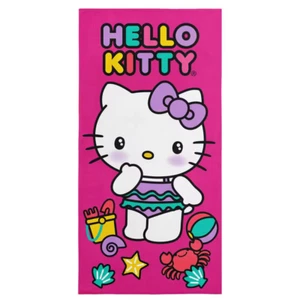 Sanrio Hello Kitty Hello Beach Microfiber Beach Towel - Picture 1 of 12