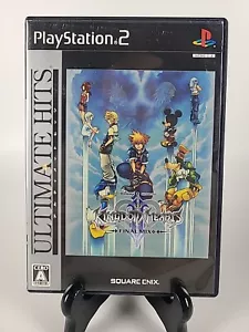 Ultimate Hits Kingdom Hearts II Final Mix, Japan Import PS2 Complete US SELLER - Picture 1 of 9