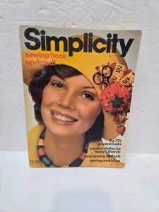 Simplicity Sewing Book Updated Greatest 70's Looks Patterns Vintage 1975 - Picture 1 of 3