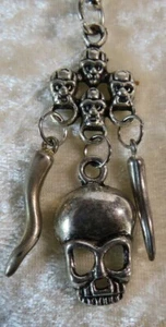 Skull and Horn Key Chain For Your Dungeon? - Picture 1 of 3