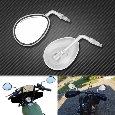 Chrome Rear Motorcycle View Side Mirrors Fit For Indian Chieftain 2014 -2017 - image 1 of 4