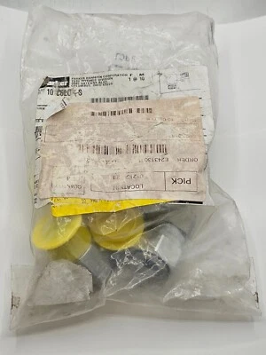 (QTY 4) Parker Seal-Lok локоть 5/8 ORFS X 5/8 ORFS цинковая сталь 10 C6LO-S - Изображение 1 из 4