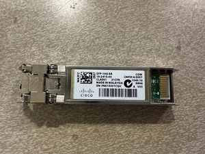 GENUINE Cisco SFP-10G-SR V03 SFP+ GBIC Transceiver Module 10-2415-03 - Afbeelding 1 van 2