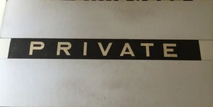 Tillings Vintage Stony Stratford 1972 Linen Bus Blind 1 40"- Private - Picture 1 of 1