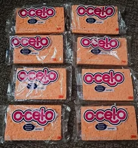 Lot of 8 - 3M O-Cel-O Stayfresh Sponge Orange - NEW - Picture 1 of 2