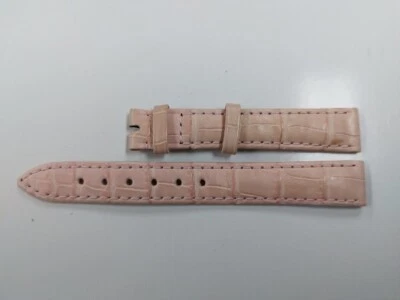 Correa de reloj de cuero Chopard rosa claro 14-12 e1145406108HA Foto 1 de 4