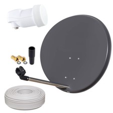 HB-DIGITAL Skymaster Spiegel Antenne 60cm Single LNB Digitale Sat Anlage (52578693)