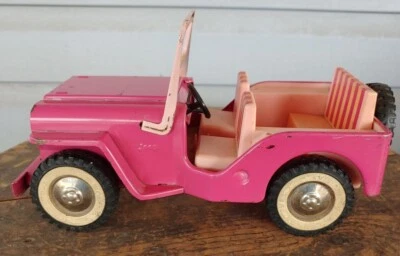 Vintage Tonka Pink Surrey Jeep - Image 1 of 4