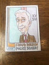 Gummy Arts Trading Card 2022 Frank Drebin 1982 Topps Style Police Squad