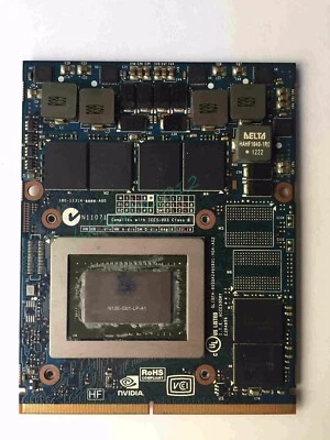 Toshiba Qosmio X870 X875 NVIDIA GTX 670m 3GB Laptop Video Card V000280680 - Image 1 of 3