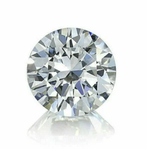 9x9 mm Rundschliff Weiß D Farbe VVS1 Moissanit Lose Edelstein - Bild 1 von 5