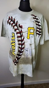 Liquid Blue Pittsburgh Pirates Baseball Tie Dye T-Shirt Men’s Size XL New - Picture 1 of 10
