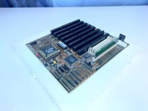 Industrial ISA Motherboard System Board MV035 Rev. D F Intel 486 CPU - No IDE - Picture 1 of 10