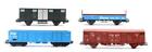 Various Makes 'Ho' Gauge Lot Of 4 Assorted Wagons