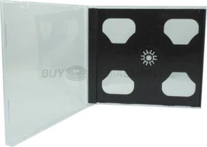 10,4 mm Standard schwarz Doppel 2 Discs CD Jewel Case Posten - Bild 1 von 4